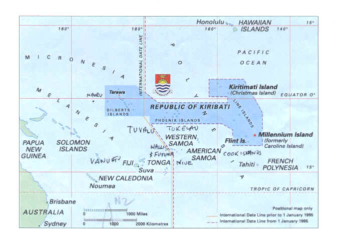 Kiribati carte.